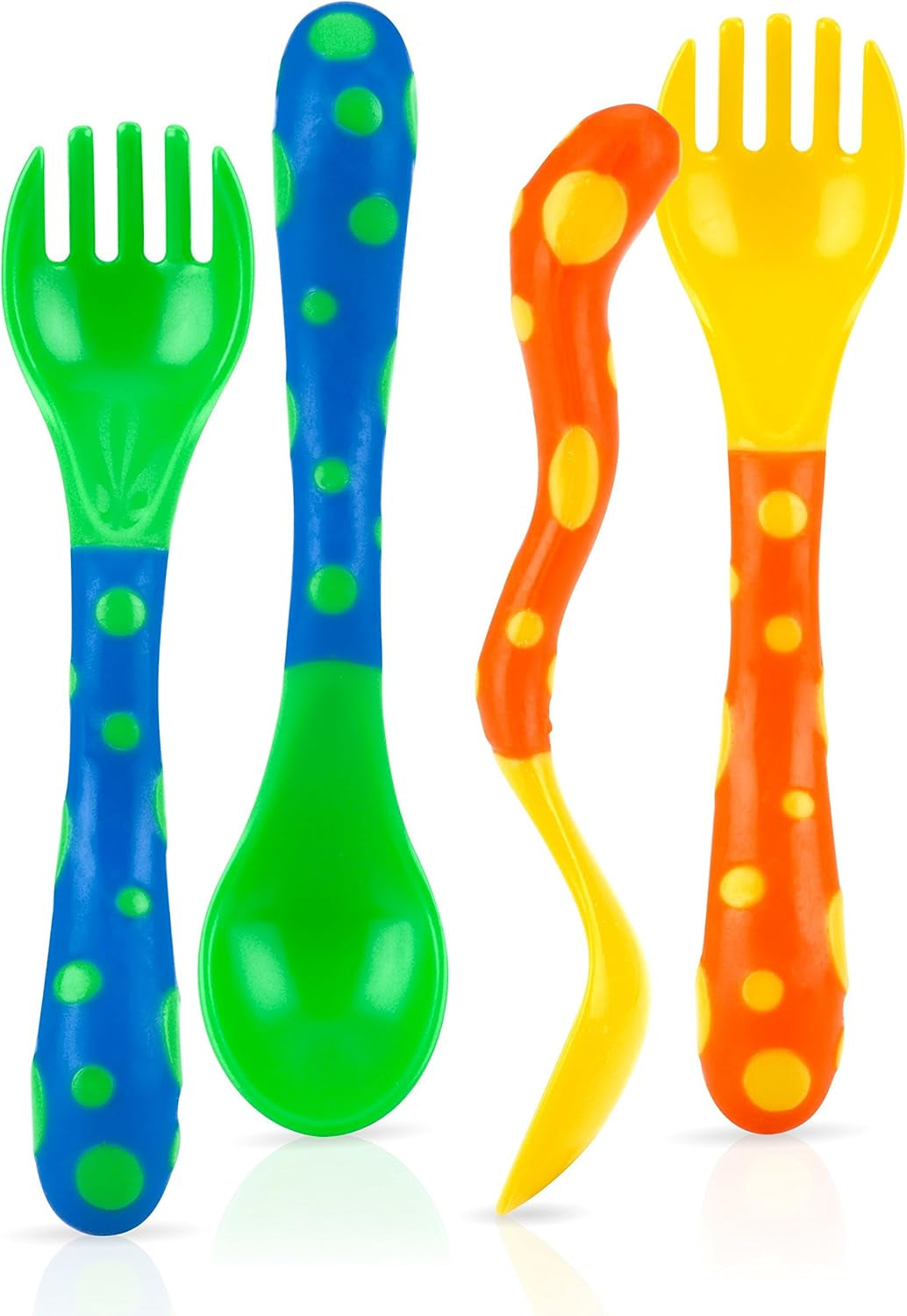 Spoons and Forks , Colors May Vary, 4 Count